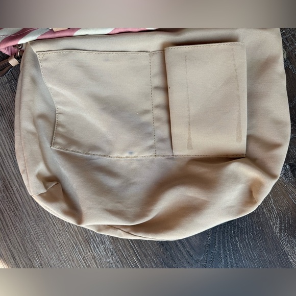 Y2K Coach Pink and White Zebra Print Tote Shoulder Bag - Picture 8 of 9